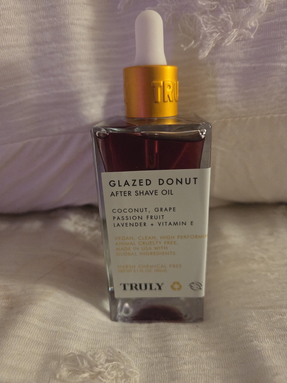 Truly Glazed Donut After Shave Oil Full Size
